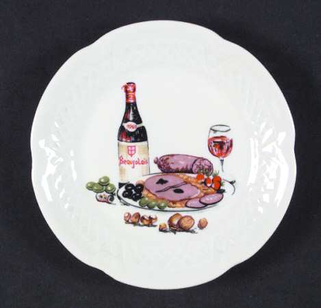 Wine & Cheese Canape Plate