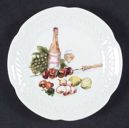Wine & Cheese Canape Plate