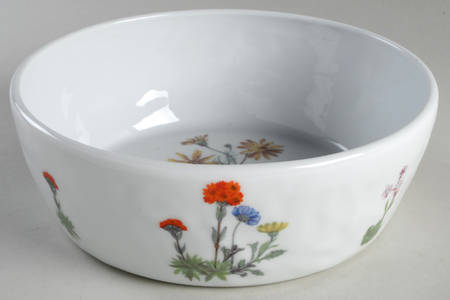 Wild Flower 8" Round Vegetable Bowl
