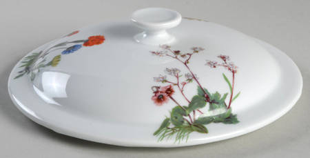 Wild Flower Lid for 1.25 Qt Round Casserole