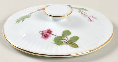 Wild Flower Lid for Individual Casserole