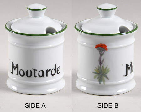 Wild Flower Mustard Jar & Lid