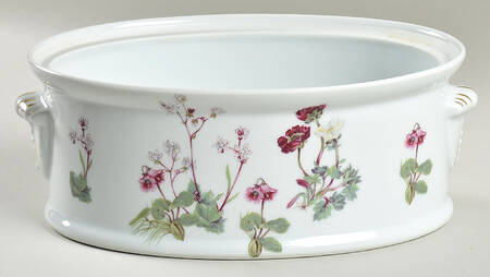 Wild Flower 2 Quart Oval Casserole No Lid
