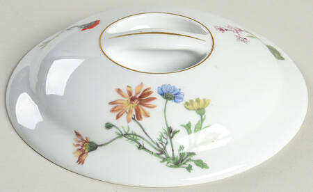 Wild Flower Lid for 1.25 Qt Round Casserole