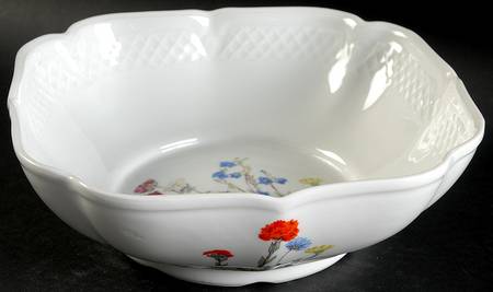 Wild Flower 8" Square Vegetable Bowl