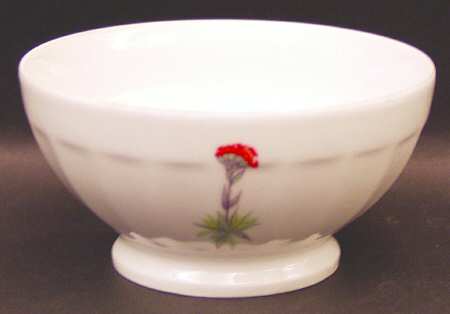 Wild Flower Cranberry Bowl