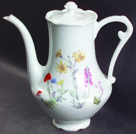 Wild Flower Coffee Pot & Lid