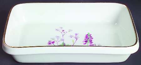 Wild Flower 9" Rectangular Baker