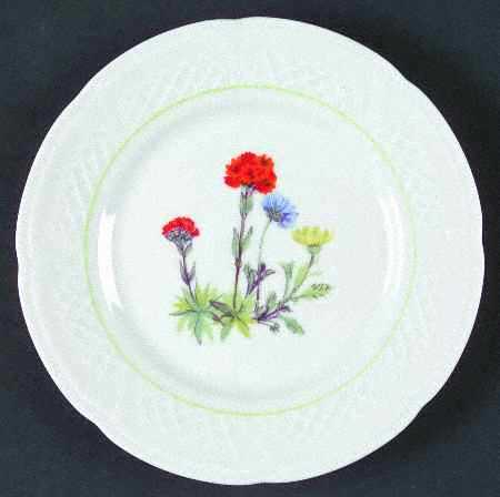 Wild Flower Bread & Butter Plate