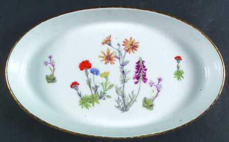 Wild Flower 13" Oval Baker