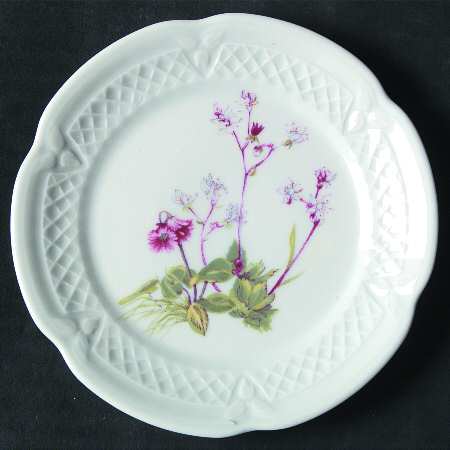 Wild Flower Canape Plate