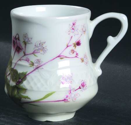 Wild Flower Flat Demitasse Cup by Louis Lourioux