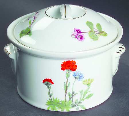 Wild Flower Individual Casserole & Lid