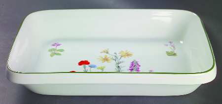 Wild Flower 11" Rectangular Baker