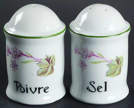 Wild Flower Salt & Pepper Set