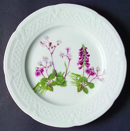 Wild Flower Salad Plate