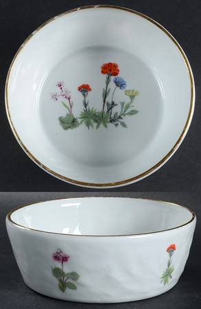 Wild Flower 7" Round Vegetable Bowl