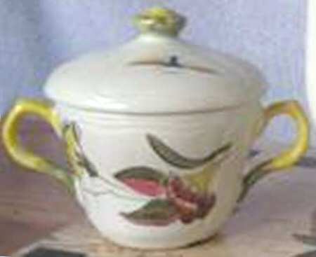 Abondance Sugar Bowl & Lid