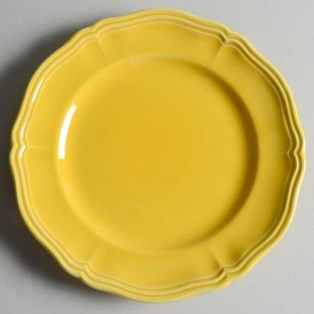 Argent Yellow Salad Plate
