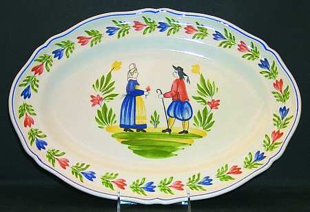 Brittany 16" Oval Serving Platter