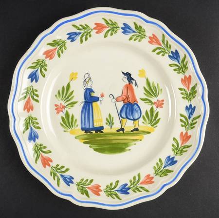 Brittany Luncheon Plate