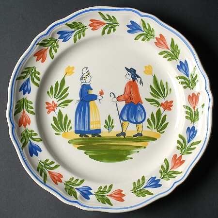 Brittany 11" Chop Plate (Round Platter)