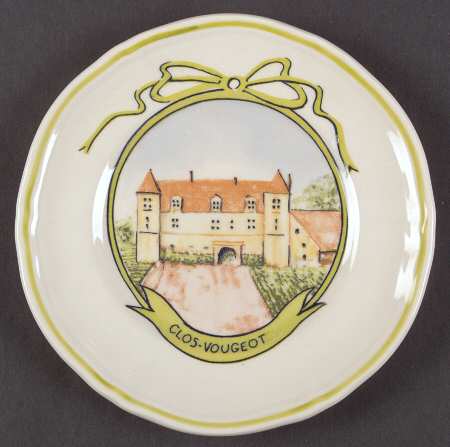 Wine Chateau Canape Plate