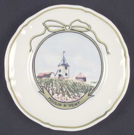 Wine Chateau Canape Plate