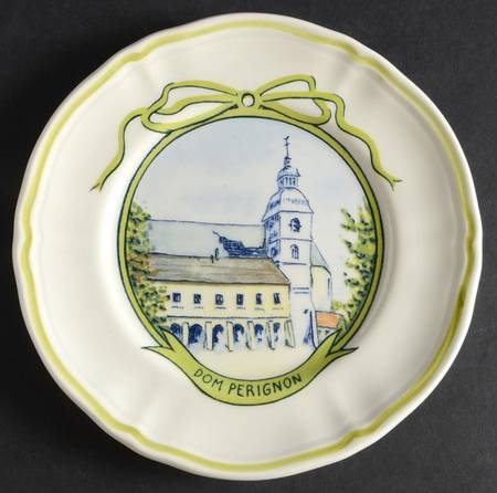 Wine Chateau Canape Plate