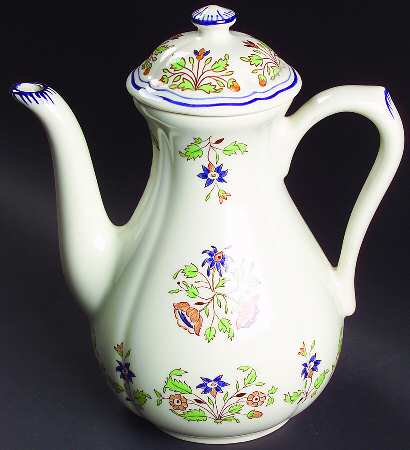 Floris Coffee Pot & Lid