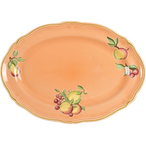 Fruit De France 13" Oval Serving Platter