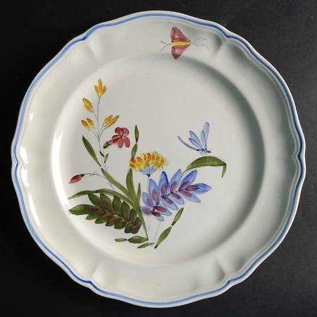 Libellule 11" Chop Plate (Round Platter)