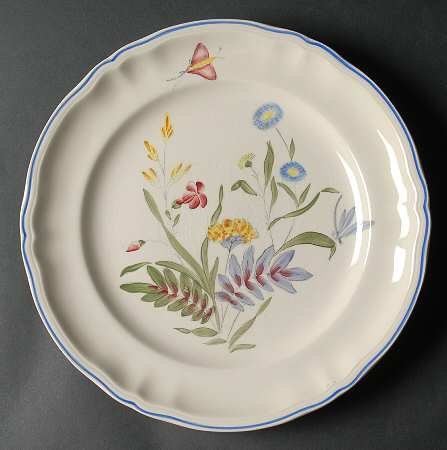 Libellule Large Chop Plate (Round Platter)