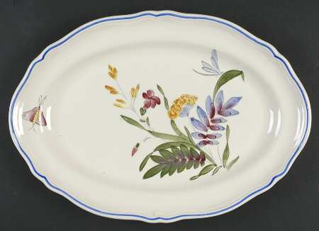 Libellule 13" Oval Serving Platter