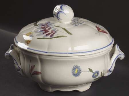 Libellule Round Covered Vegetable