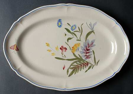 Libellule 16" Oval Serving Platter