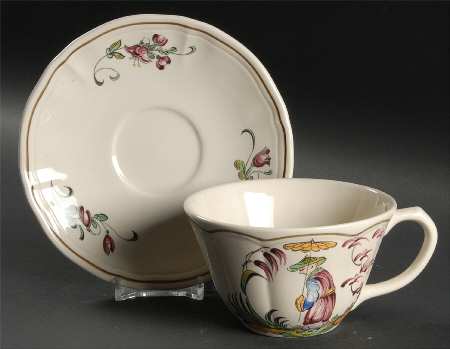 Mandarin Oversized Cup & Saucer Set