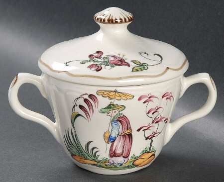 Mandarin Sugar Bowl & Lid