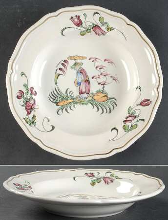 Mandarin Rim Soup Bowl