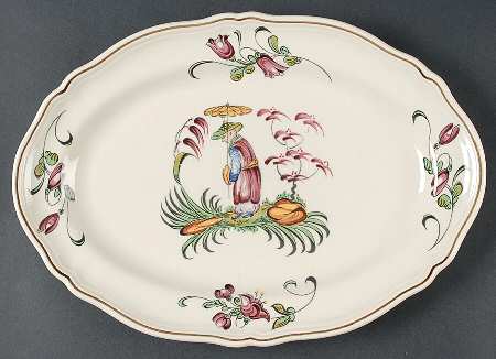 Mandarin 13" Oval Serving Platter