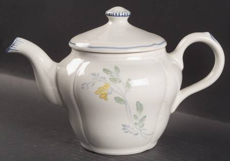 Mediterranean Teapot & Lid