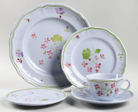 Mon Jardin 5 Piece Place Setting