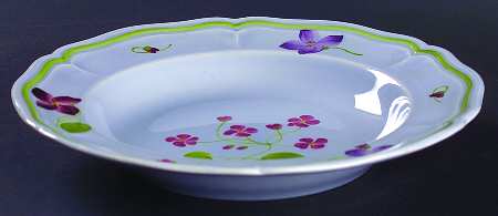 Mon Jardin Rim Soup Bowl