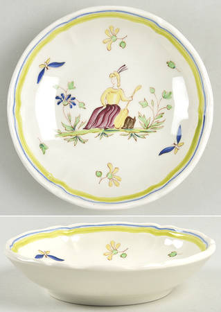 Moustiers Fruit/Dessert (Sauce) Bowl