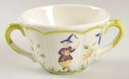 Moustiers Mini Sugar Bowl No Lid