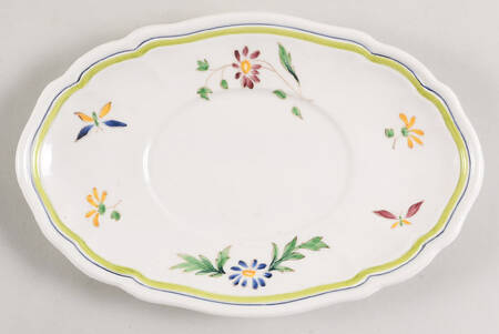 Moustiers Underplate for Gravy Boat