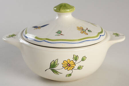 Moustiers Lid for Sugar Bowl