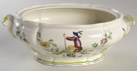 Moustiers Oval Vegetable No Lid