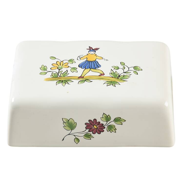 Moustiers Lid for Square Butter