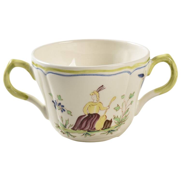 Moustiers Sugar Bowl No Lid